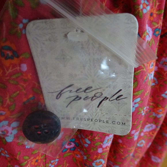 Free People Petunia Mini Dress Size S - Picture 7 of 8